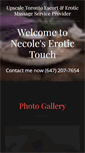 Mobile Screenshot of necoleserotictouch.com